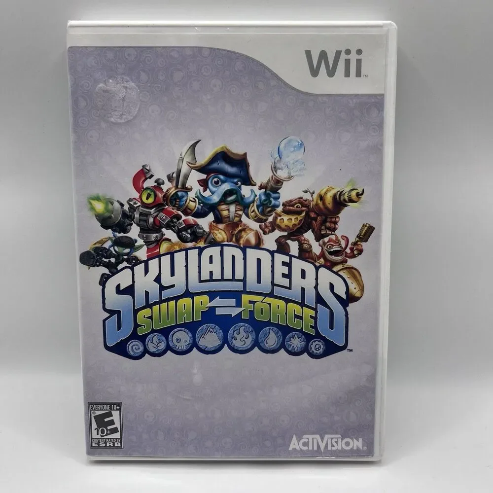 Skylanders: Swap Force (Nintendo Wii, 2013) Case & Game Only, Ships Fast!